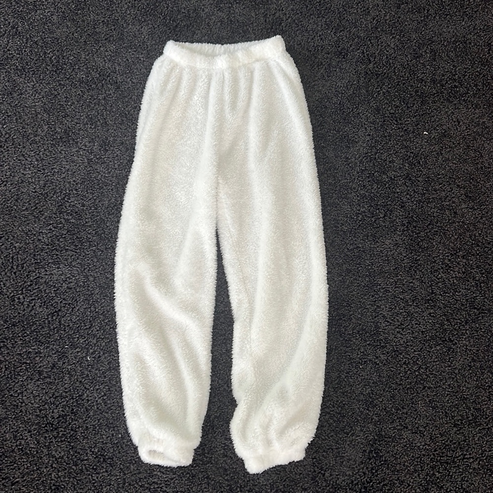 sherpa sweatpants